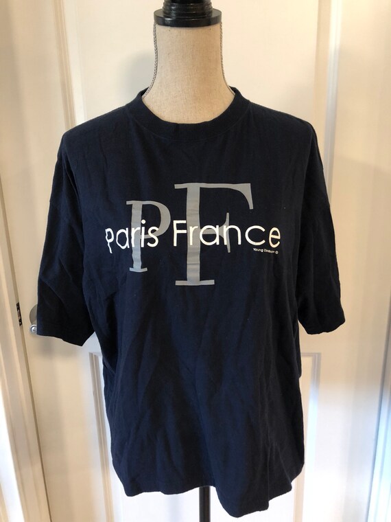 Vintage Paris France 90s Tshirt - image 5