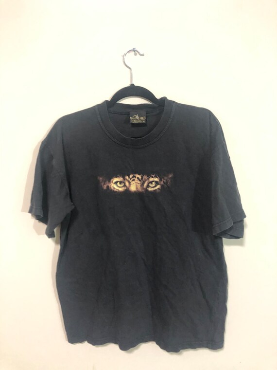 Vintage 90’s jersey leopard 83 graphic tee