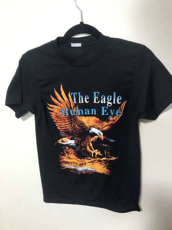 Vintage Eagle Human Eye 90s Tshirt