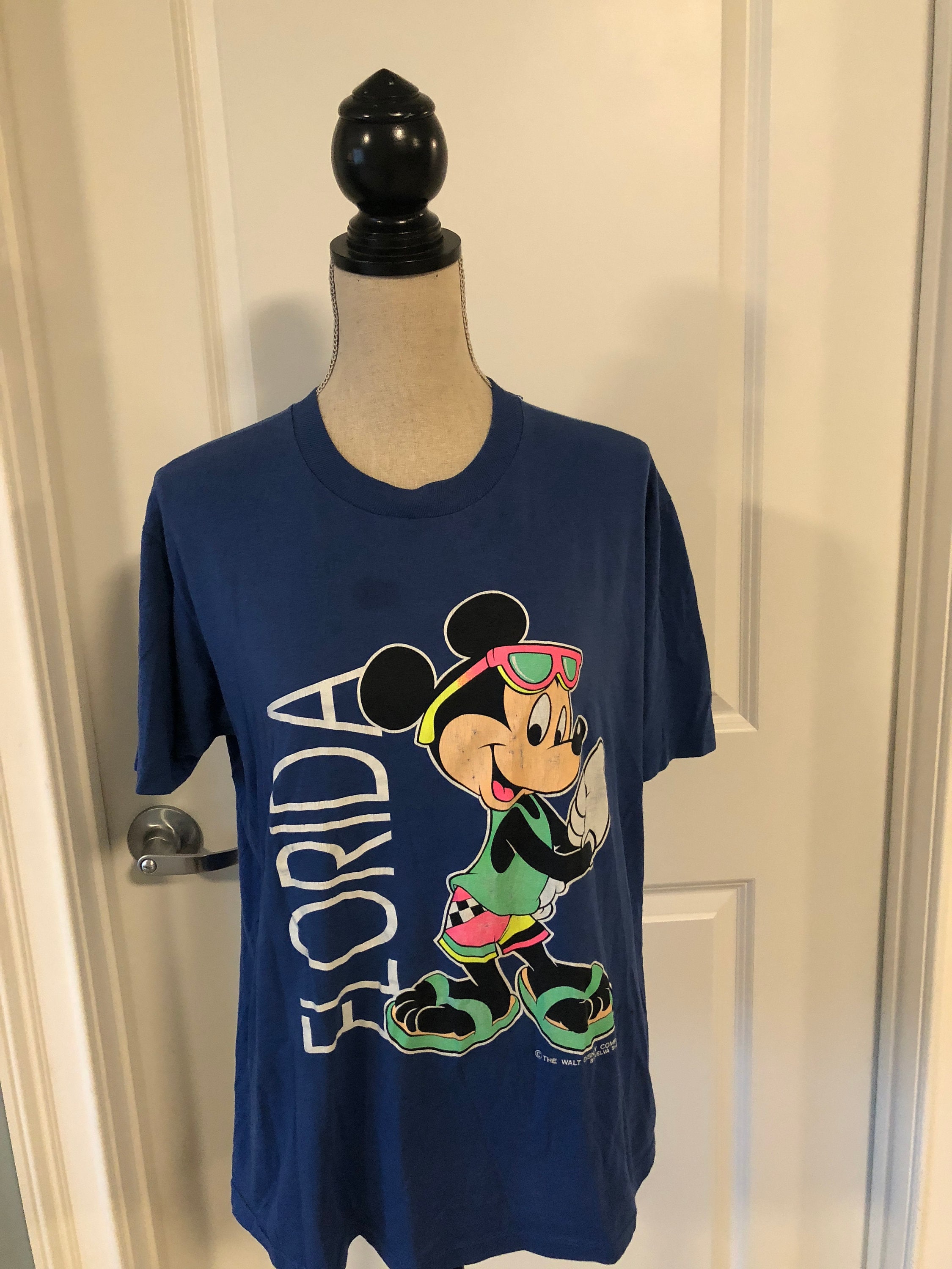 Disney Mickey Mouse Chicago Cubs T-shit blue size Small
