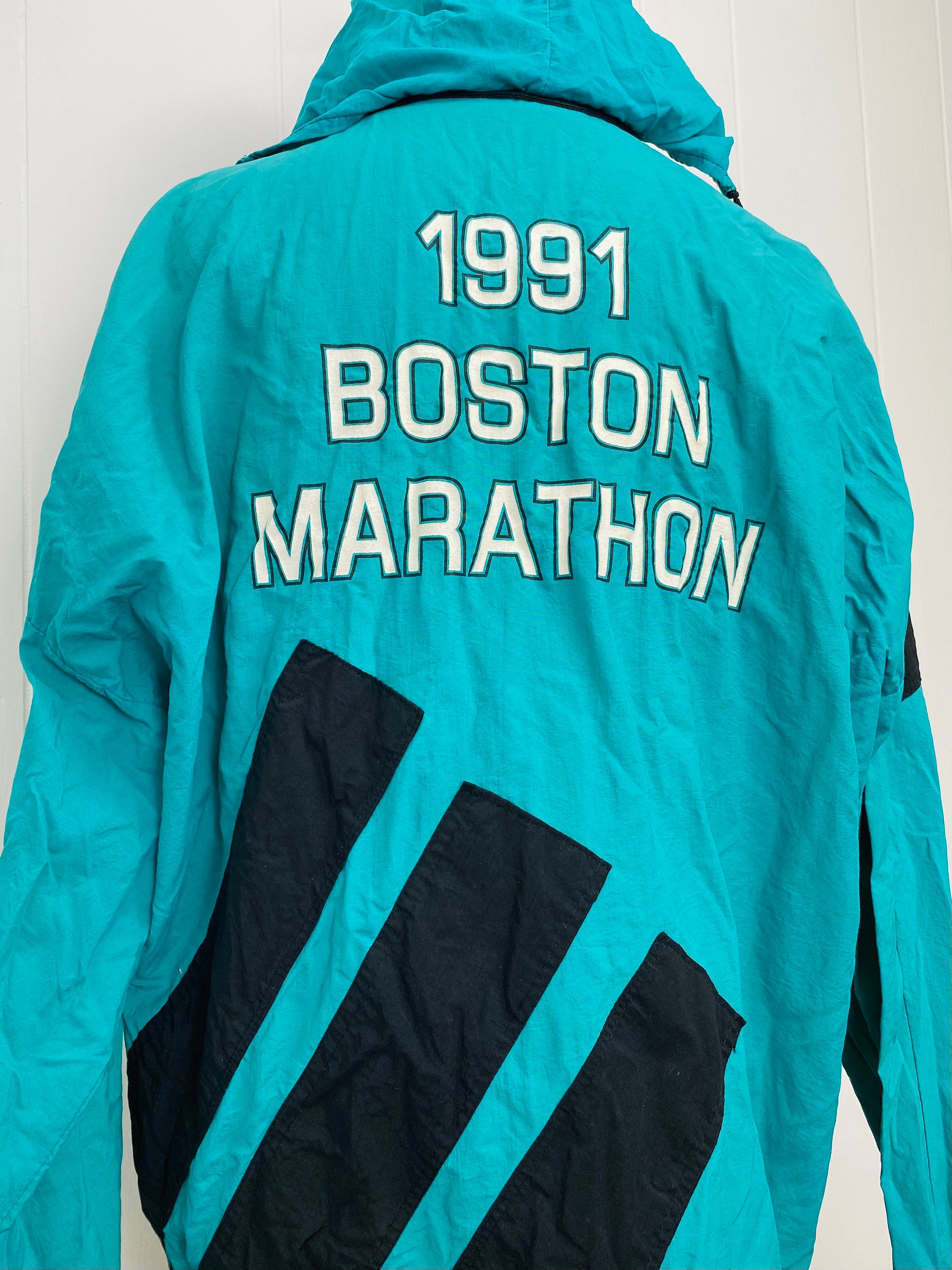 Boston Bound Varsity Jacket - White