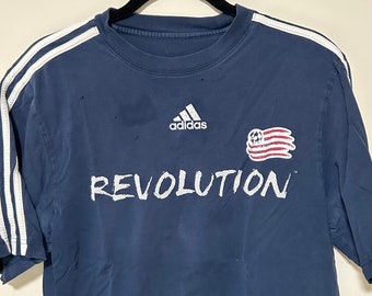 Vintage New England Revolution Soccer MLS  90s Tshirt