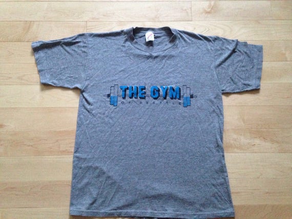 Vintage The Gym of Seattle Washington 80s Tri Ble… - image 5