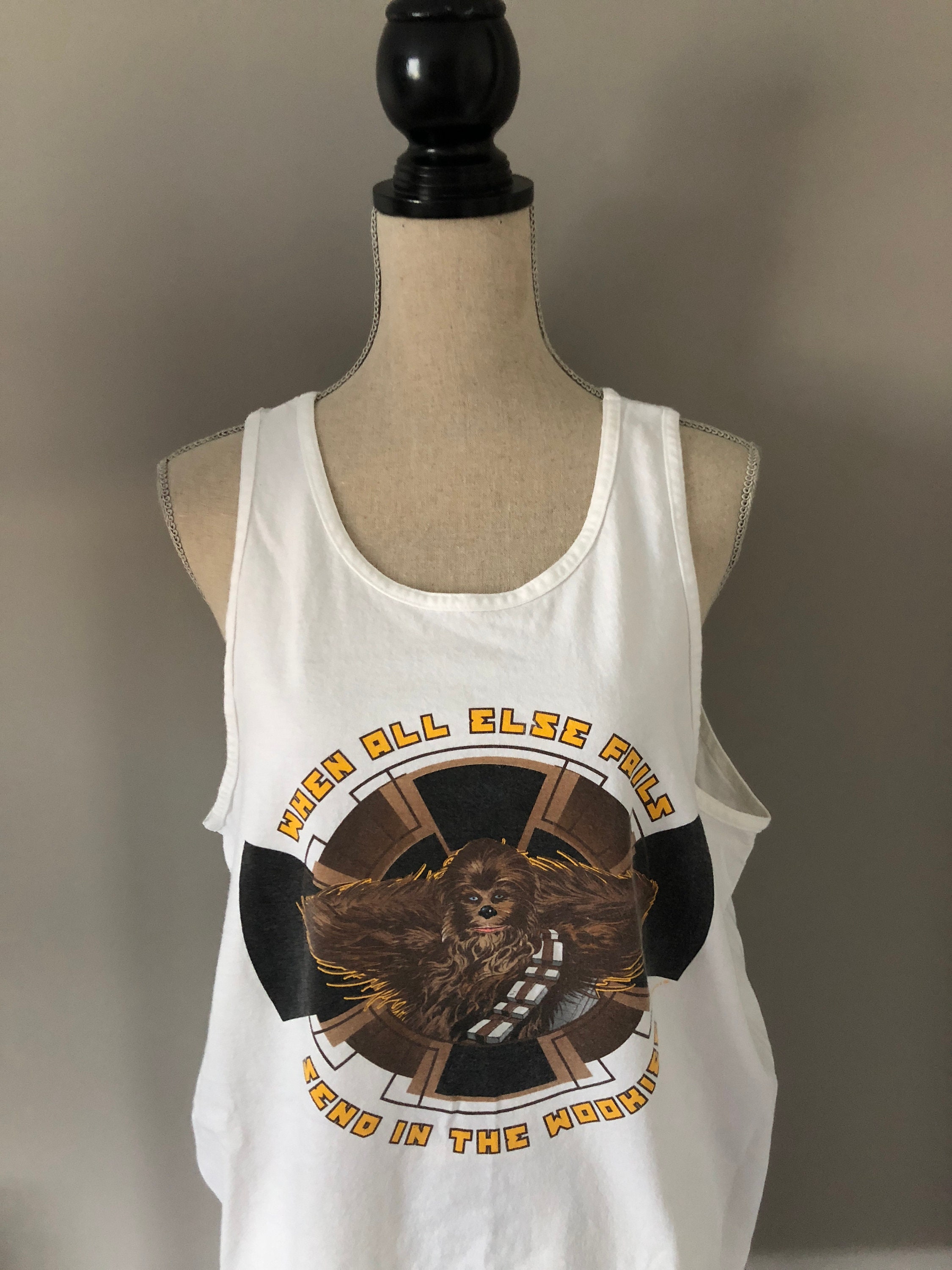 Vintage Star Wars Chewbacca Disney Tank 