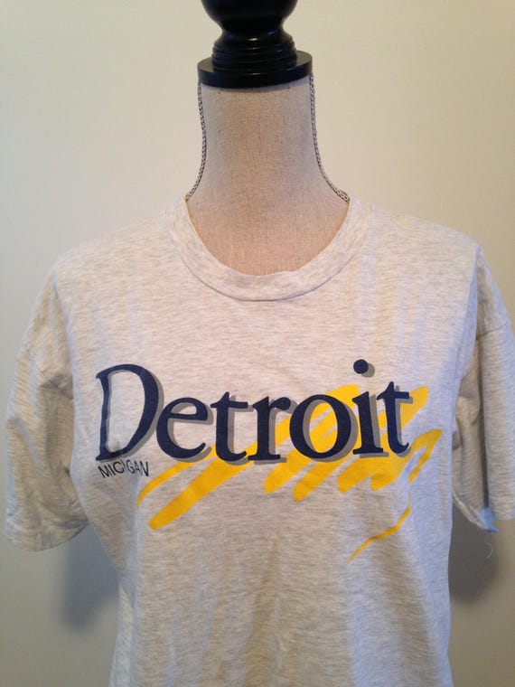 Vintage Detroit Michigan University mid-90s Tshirt - image 1
