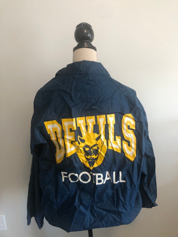 Vintage Blue Devils Football Duke University Jacke