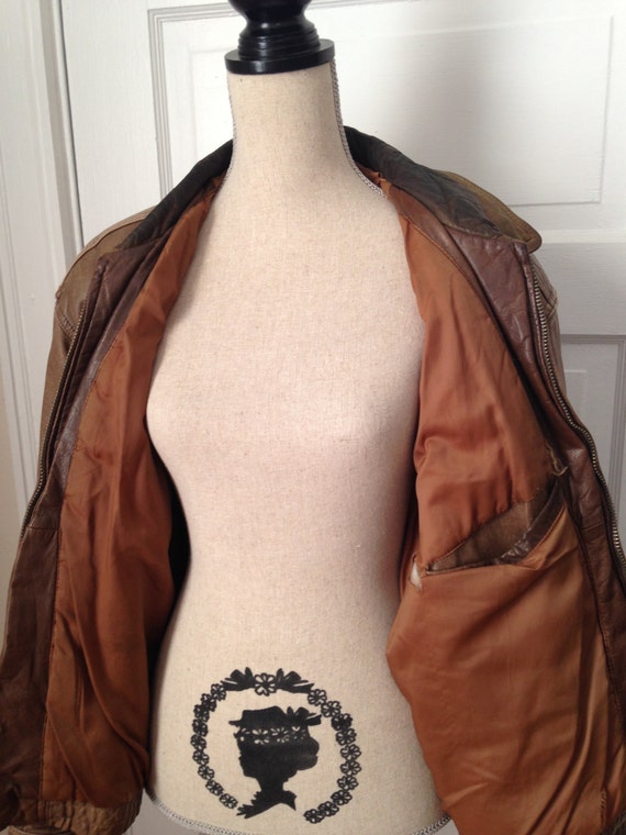 Vintage Reed Sportswear Leather Jacket - Etsy Vintage Reed Sportswear Leather Jacket - Etsy