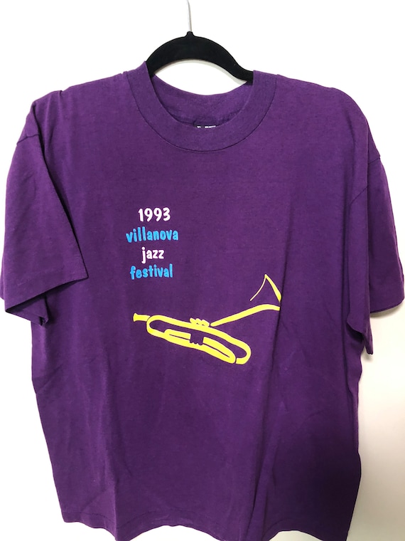 Vintage 1993 Villanova Jazz Festival 90s Tshirt