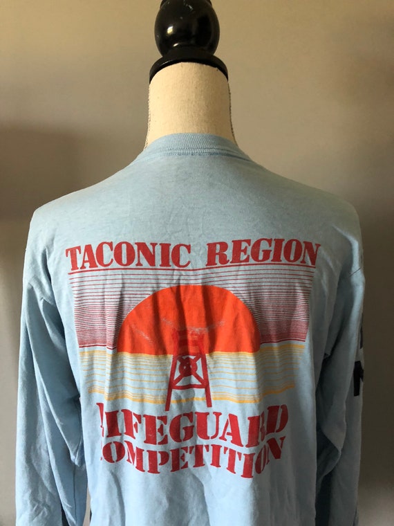 Vintage Taconic Region Lifeguard Iron Man New York