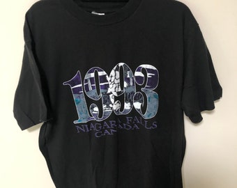 Vintage Niagara Falls Kanada 1993 Tshirt