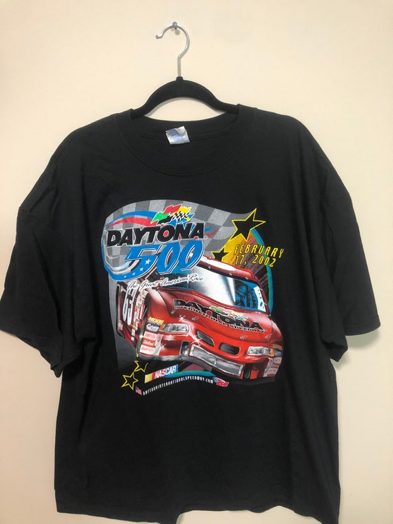 Vintage Daytona 500 Winston Cup Series 2002 Tshirt - Gem