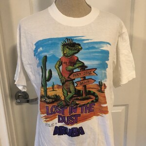 Vintage Aruba 90s Beach Tshirt image 5