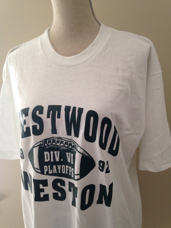 Vintage Westwood Weston Massachusetts 90s Footbal… - image 2