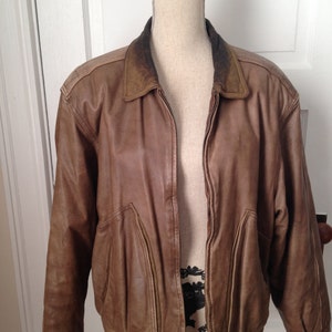 Vintage Reed Sportswear Leather Jacket image 1