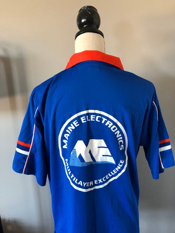 Vintage Maine Electronics Athletics 70s Polo Bowli