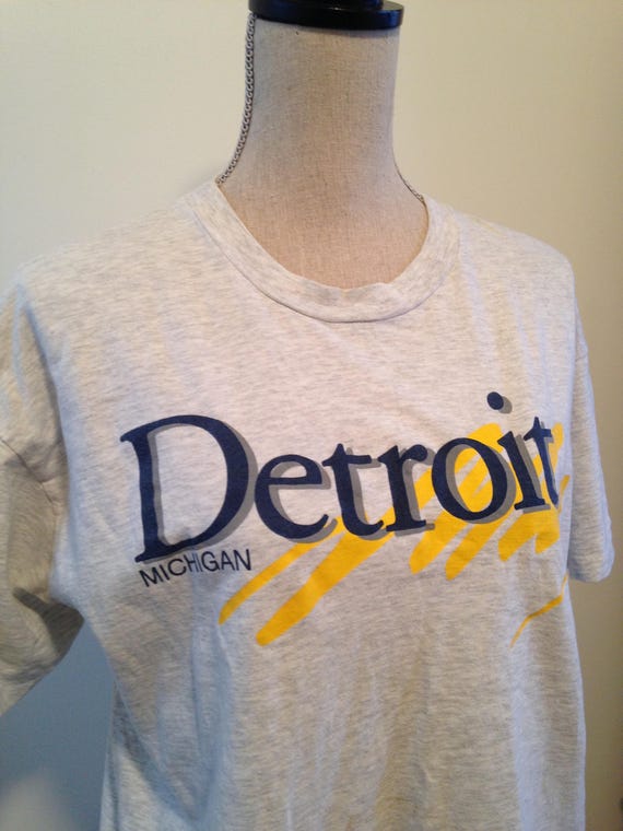 Vintage Detroit Michigan University mid-90s Tshirt - image 3