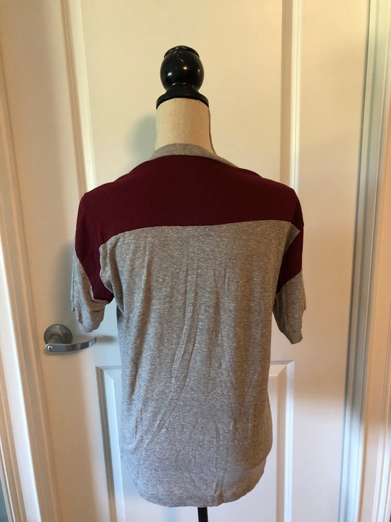 RARE Vintage Harvard University 70s V Neck Champi… - image 6