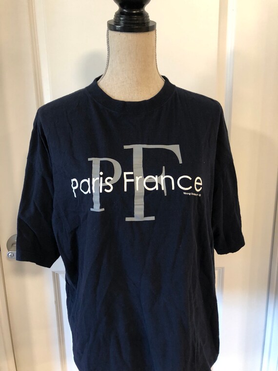 Vintage Paris France 90s Tshirt - image 2