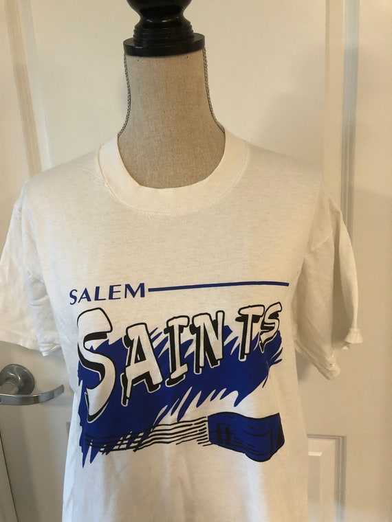 Vintage Salem New Hampshire Saints early 90s tshi… - image 2