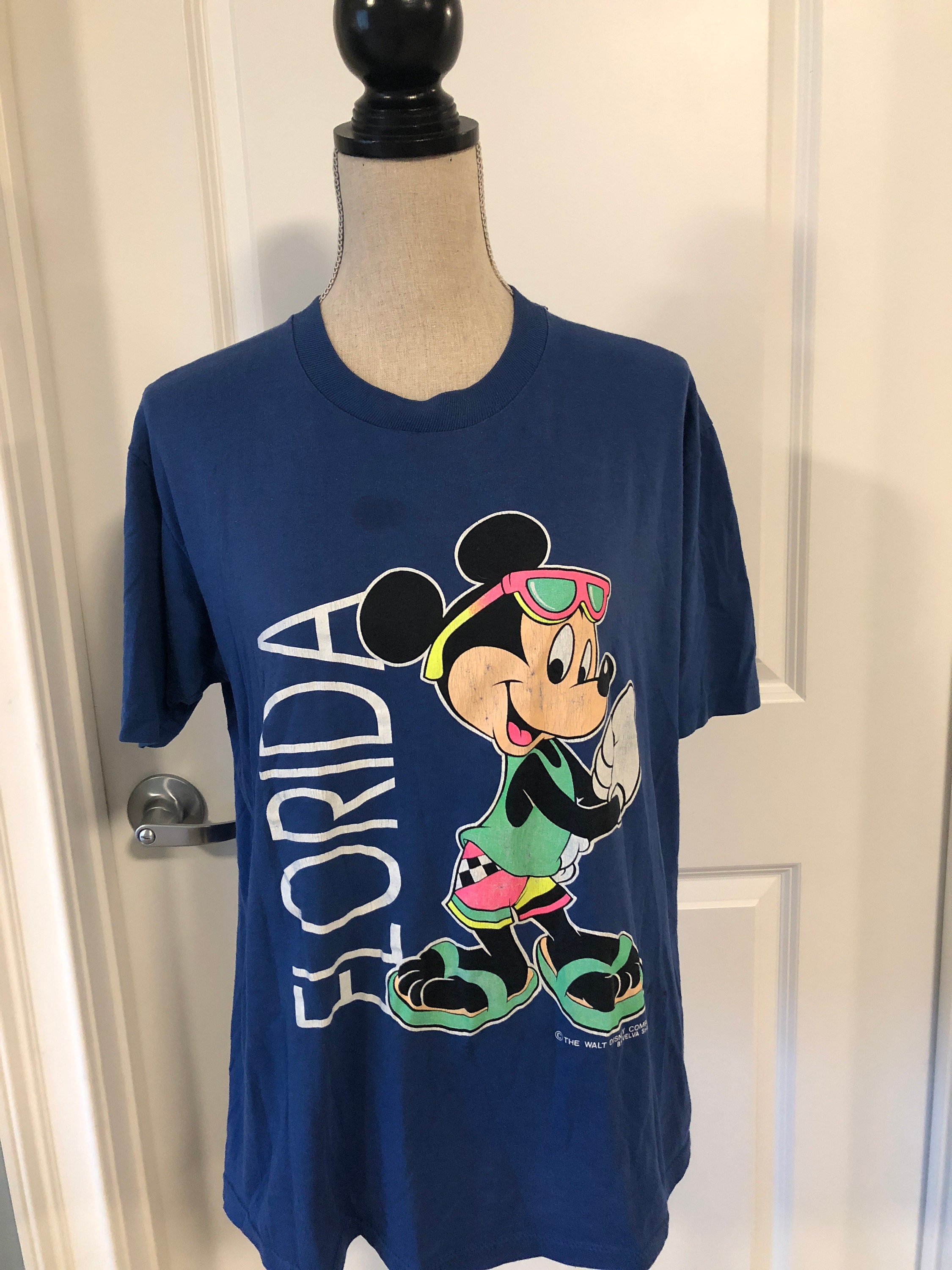 ヴィンテージ ディズニー ミッキーマウス フロリダ Tシャツ - Etsy 日本