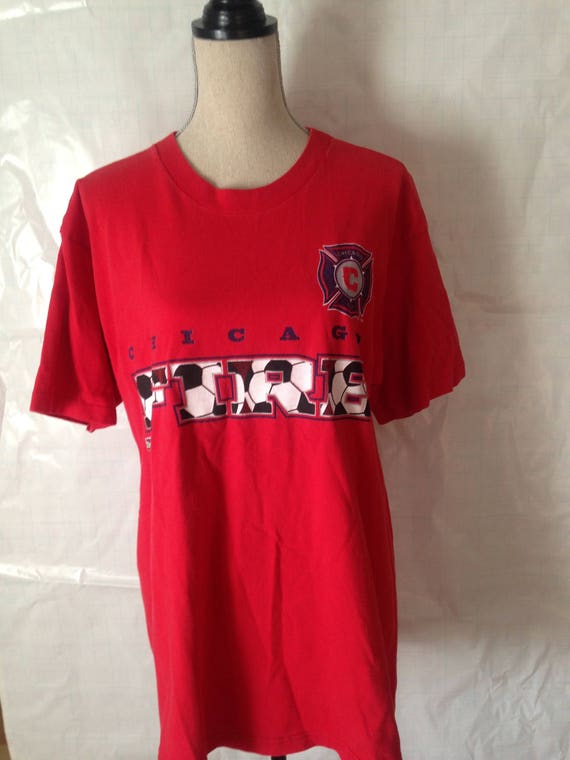 Vintage Chicago Fire Major League Soccer MLS 90s T