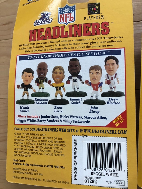Vintage NFL Headliner 1997 College Corinthian Football Sports