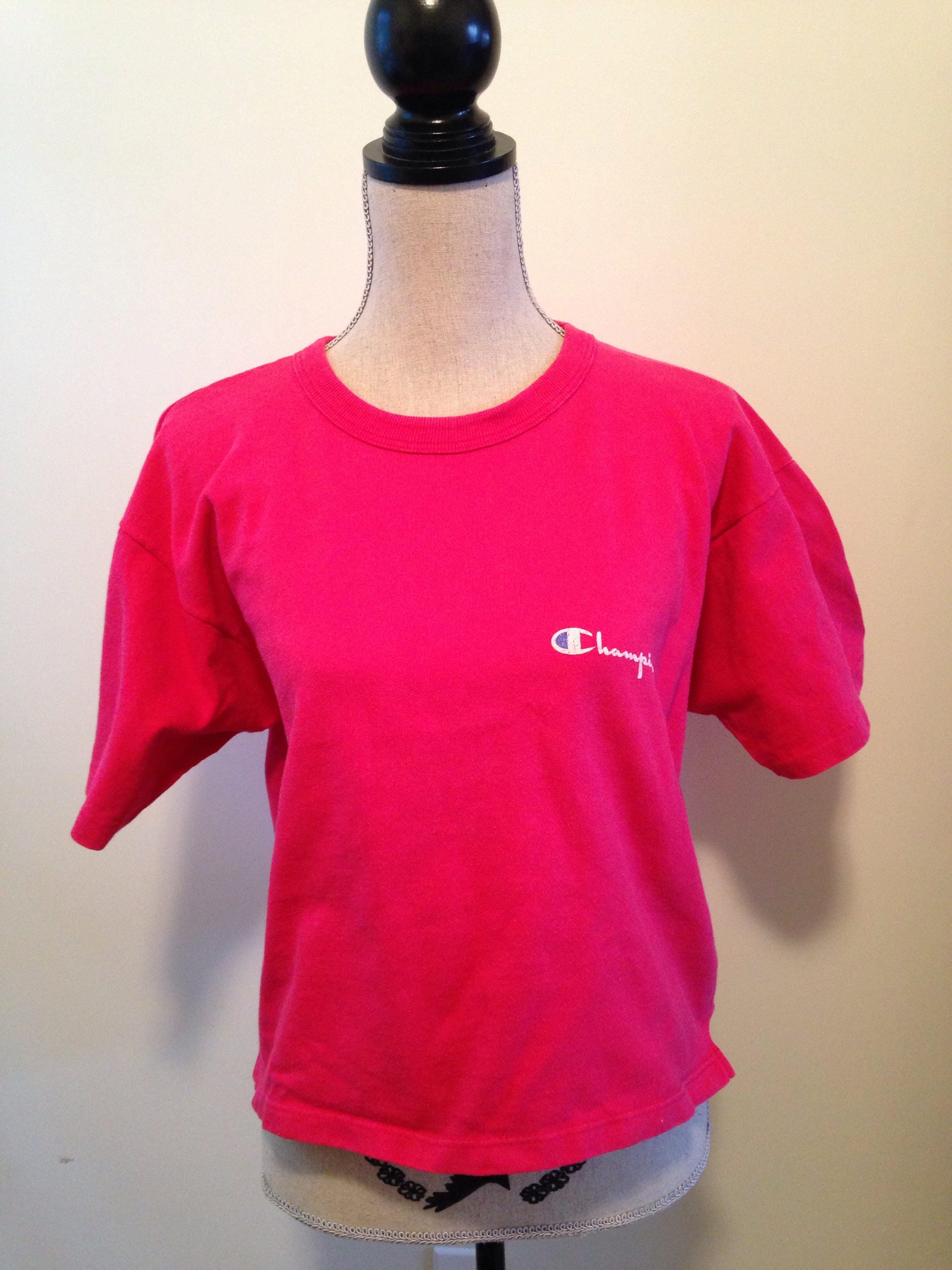 hot pink champion shirt