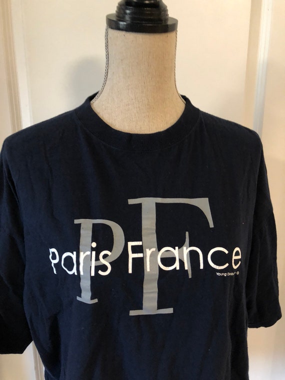 Vintage Paris France 90s Tshirt - image 4