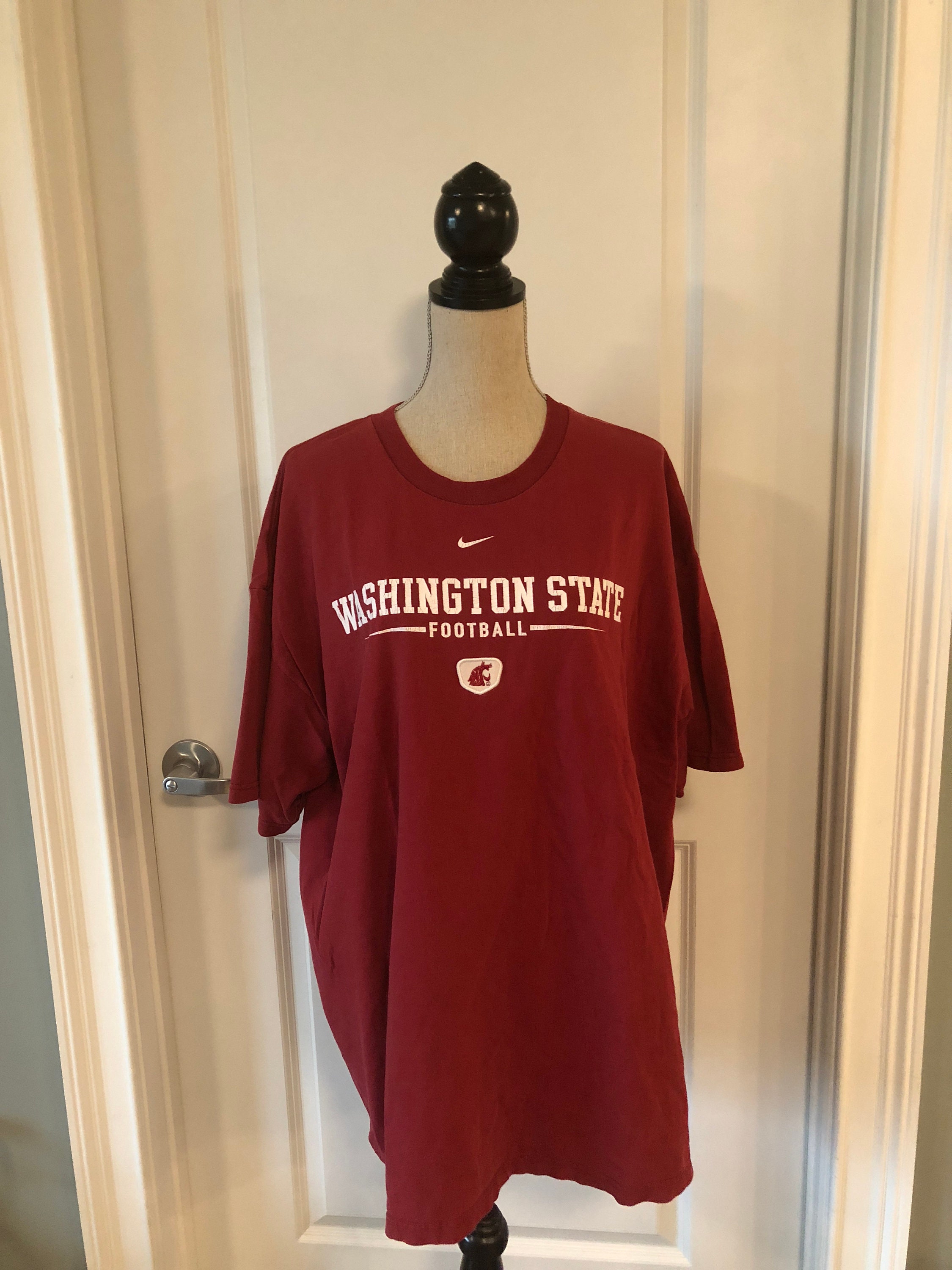 Vintage Washington State University Football Nike Tshirt | Etsy