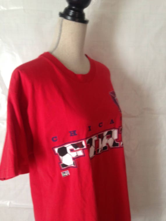 Vintage Chicago Fire Major League Soccer MLS 90s … - image 4