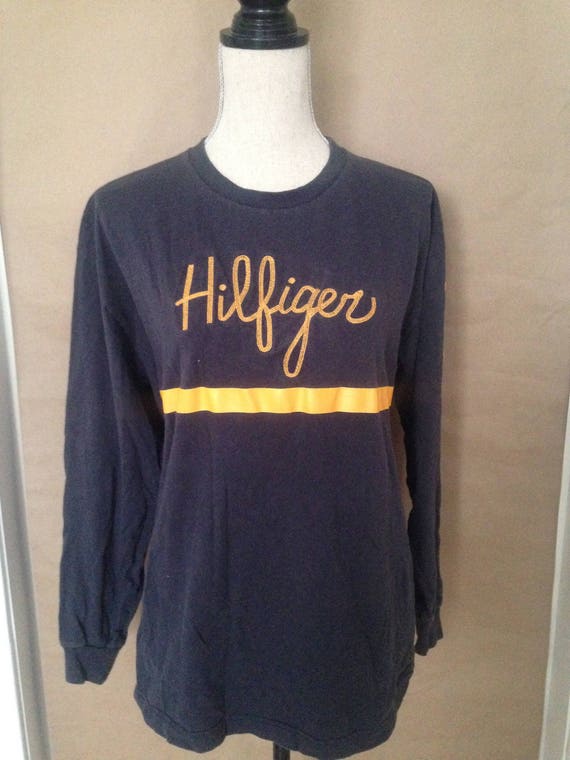 Vintage Tommy Hilfiger Longsleeve 90s T-shirt - image 2