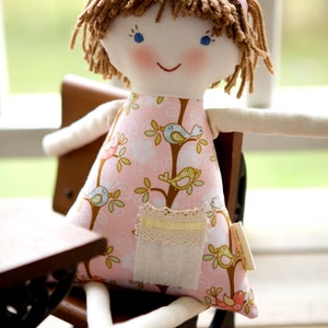 Custom Rag Doll, Design your own Rag doll, Personalized Rag Doll, Custom Cloth Doll image 2