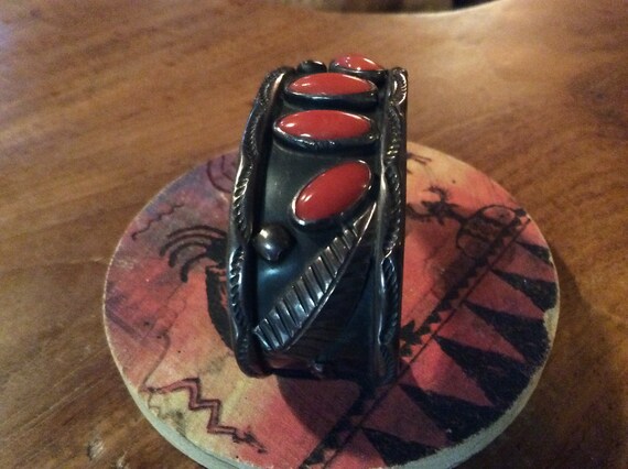 Exceptional Handmade Native American Sterling Sil… - image 8