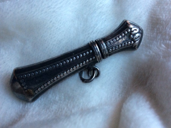 Antique Chatelaine Needle Holder