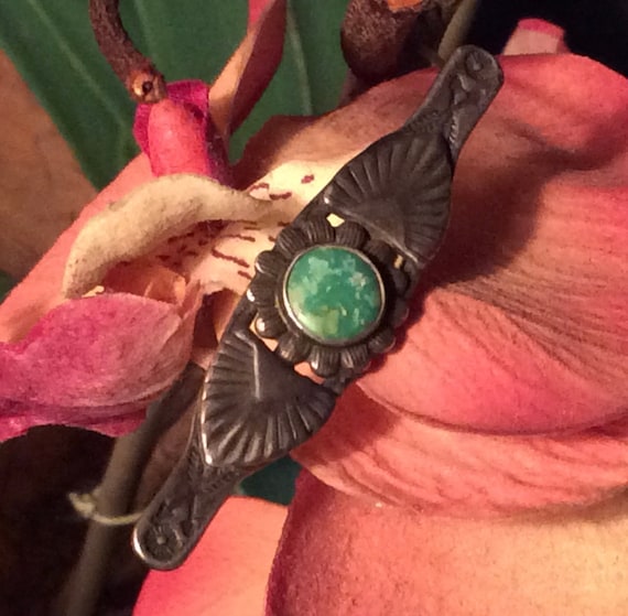 Antique Handmade Native American Brooch Pin