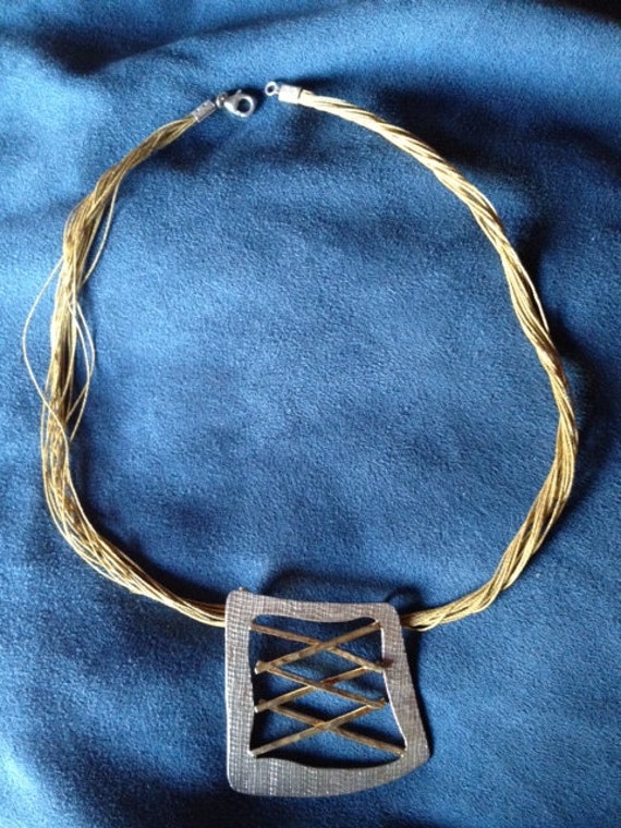 Beautiful Handmade Necklace from Greek Islands - image 2