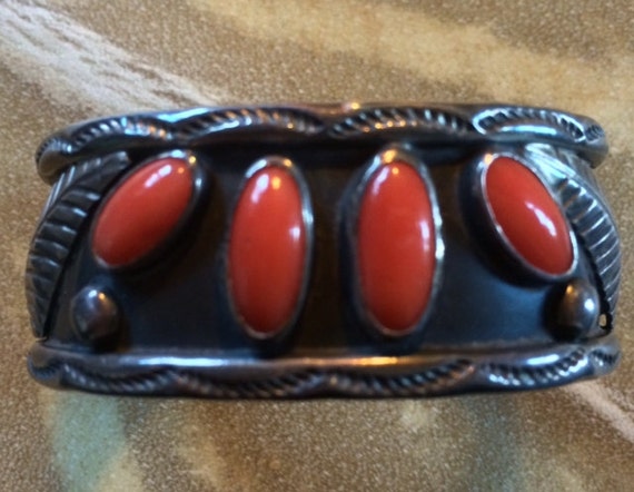 Exceptional Handmade Native American Sterling Sil… - image 1