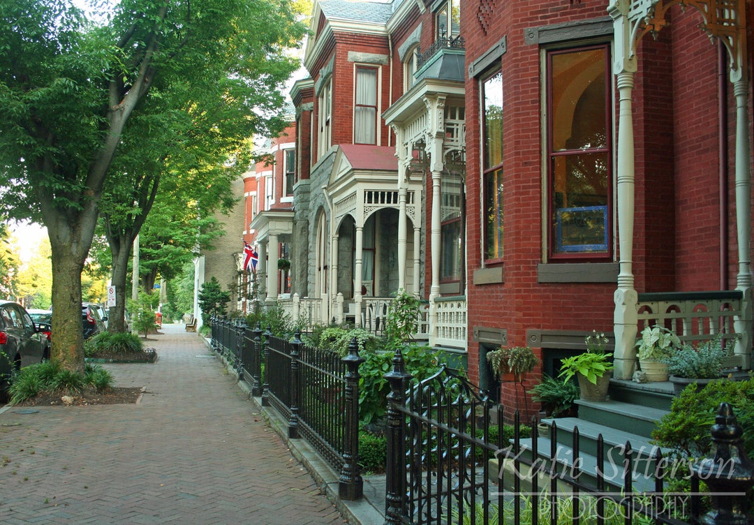 Church Hill Richmond Virginia Historic City Print Framed Etsy Nederland