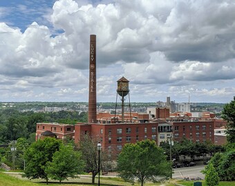 Libbie Hill City View, Richmond Virginia Photo, Photo Art, Frame Available, Spring Photo, Gift for Him, Gift for Her