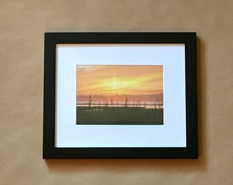 Black frame for 8x10 , Framed Artwork, Framed Photography,  Christmas Gift, Gift for Him, Gift for Her