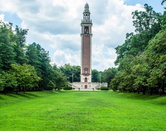 Carillon Richmond Virginia Print, Byrd Park Photo, Architecture Photography, Photo, Frame, Living Room Art, Home Office,  Gift