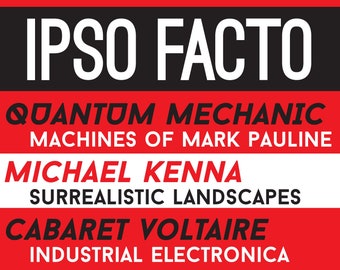 IPSO FACTO: Magazyn poświęcony muzyce gotycko-industrialnej lat 80., Cabaret Voltaire