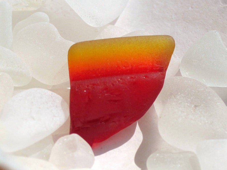 Rare Red Sea Glass 8-73 image 1