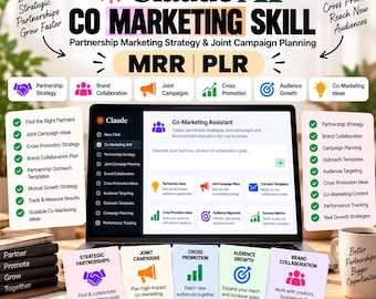 Claude AI Co-Marketing Skill for Partnership Marketing Joint Campaign Planning, Brand Collaboration and Cross Promotion Strategy