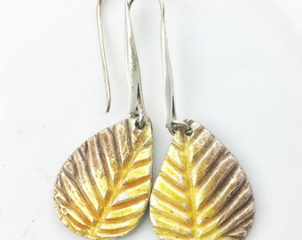 Pure Silver Autum In the Rockies Earrings