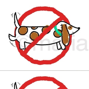 Printable dog no peeing sign. Downloadable, Digital Art. Fun keep off the grass. Please don&#39;t pee here. No pee zone. Make your own signs.
