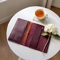 Customized leather journal, Trifold leather notebook A5, Travel leather notebook case,Personalized journal cover refillable,Journal cover A4 product logo