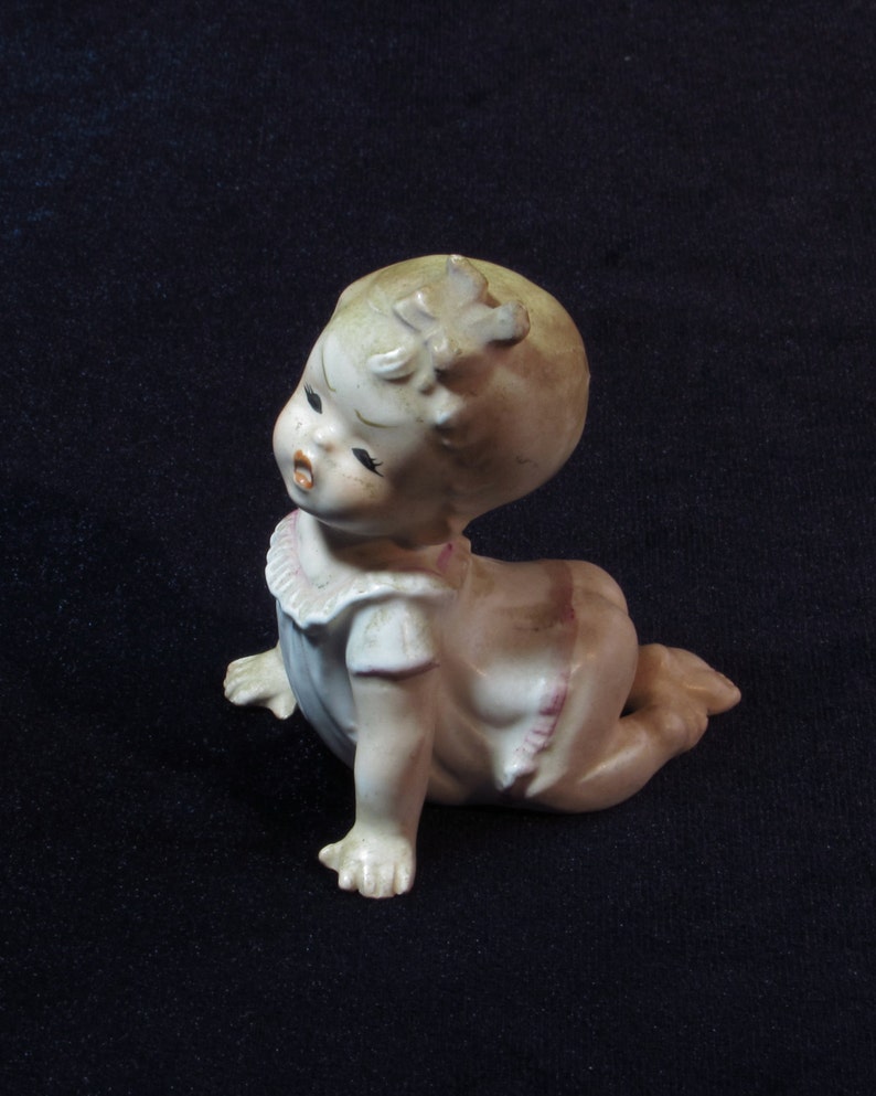 Mid Century Bare Bottom Cry Baby Figurine Vintage Home Decor image 5