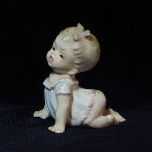 Mid Century Bare Bottom Cry Baby Figurine Vintage Home Decor image 1