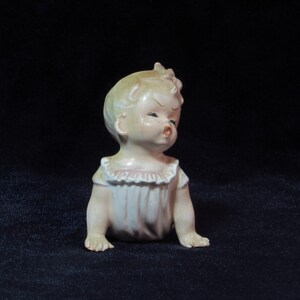Mid Century Bare Bottom Cry Baby Figurine Vintage Home Decor image 2